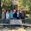Installata la “panchina inclusiva” nella villetta pubblica di Caserta